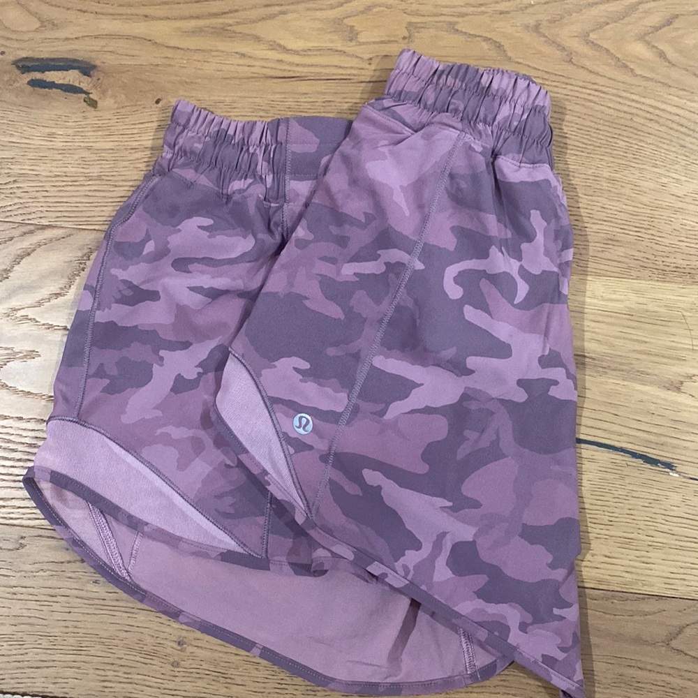 Lululemon purple shorts